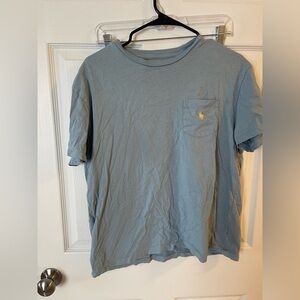 Polo by Ralph Lauren Men's Sky Blue Pocket Tee